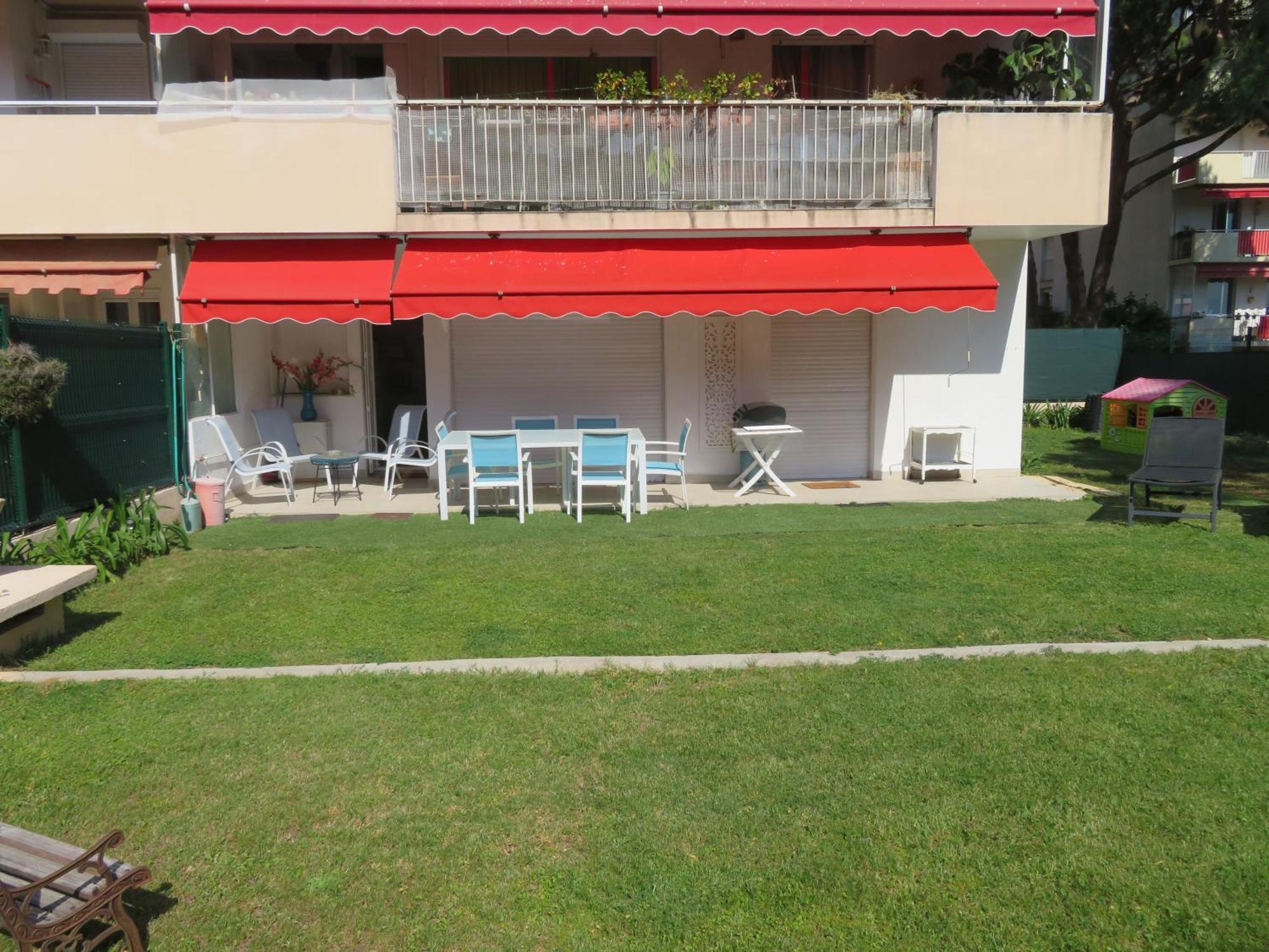 Superbe Rez De Jardin Dans Residence Au Calme Nice Ngoại thất bức ảnh
